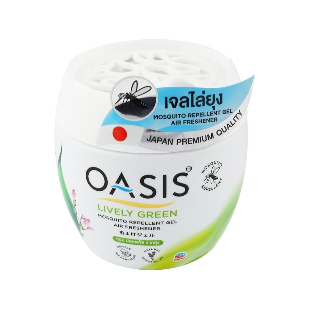 เจลปรับอากาศไล่ยุง OASIS  180g LIVELY