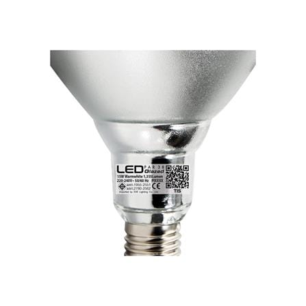 หลอด LED EVE PAR38 IP65 GLAZED 15 วัตต์ WARMWHITE E27_3