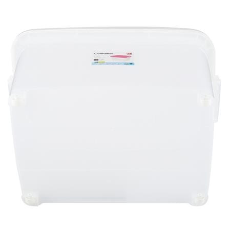 กล่องเก็บของ มีล้อ ฝาล็อค JCJ 5115 85 ลิตร 48x67x41.5 ซม. สีขาว_3