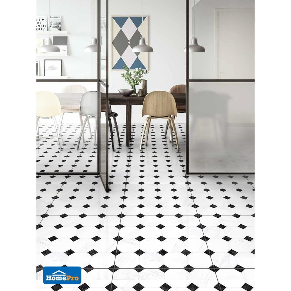 กระเบื้องพื้น 50x50 ซม. DURAGRES มิวนิค ขาว A