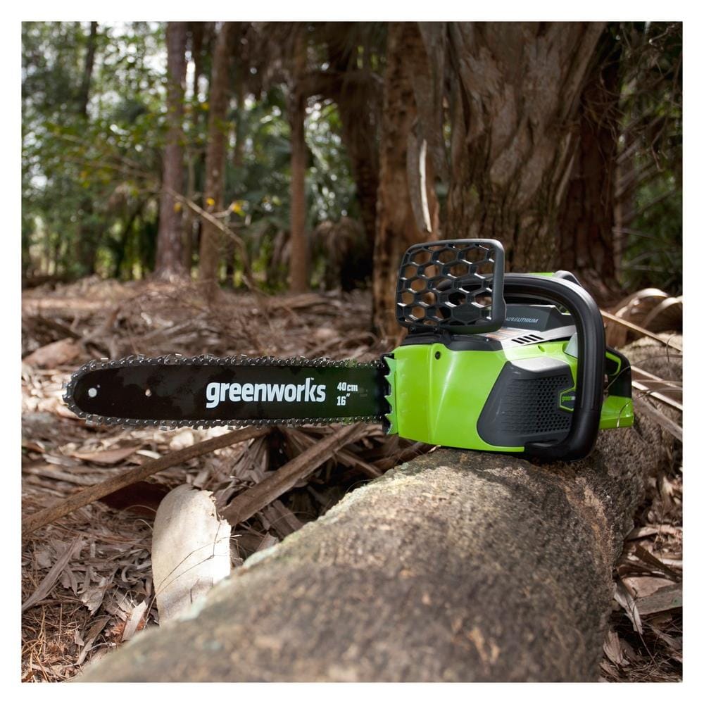 เลื่อยโซ่ไร้สาย (พร้อมแบตเตอรี่) GREENWORKS GWS0009 40 โวลต์
