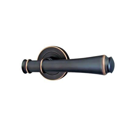 มือจับก้านโยกห้องทั่วไป MORTISE  VTC DTH-802 ORB สีทองเหลืองรมดำ