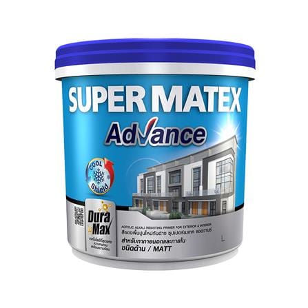 สีรองพื้นปูนใหม่ TOA SUPERMATEX ADVANCE 5 แกลอน_0