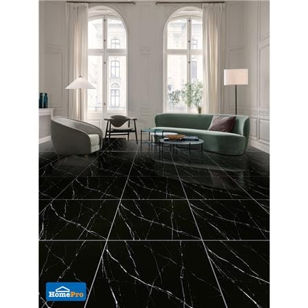 กระเบื้องพื้น 60x60 ซม. เทเดน ดำ 1.44M2_3