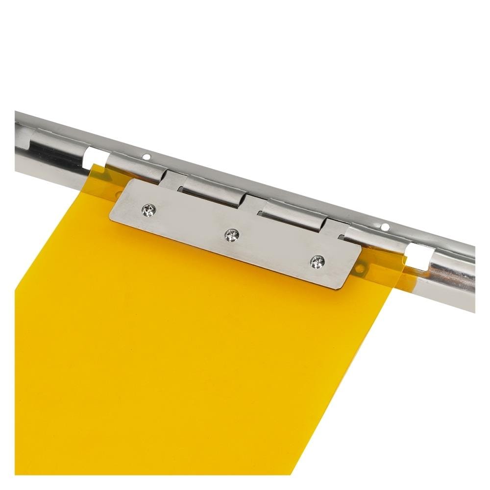 ม่านริ้วพลาสติก PVC MPI 2.5 ม. สีเหลือง