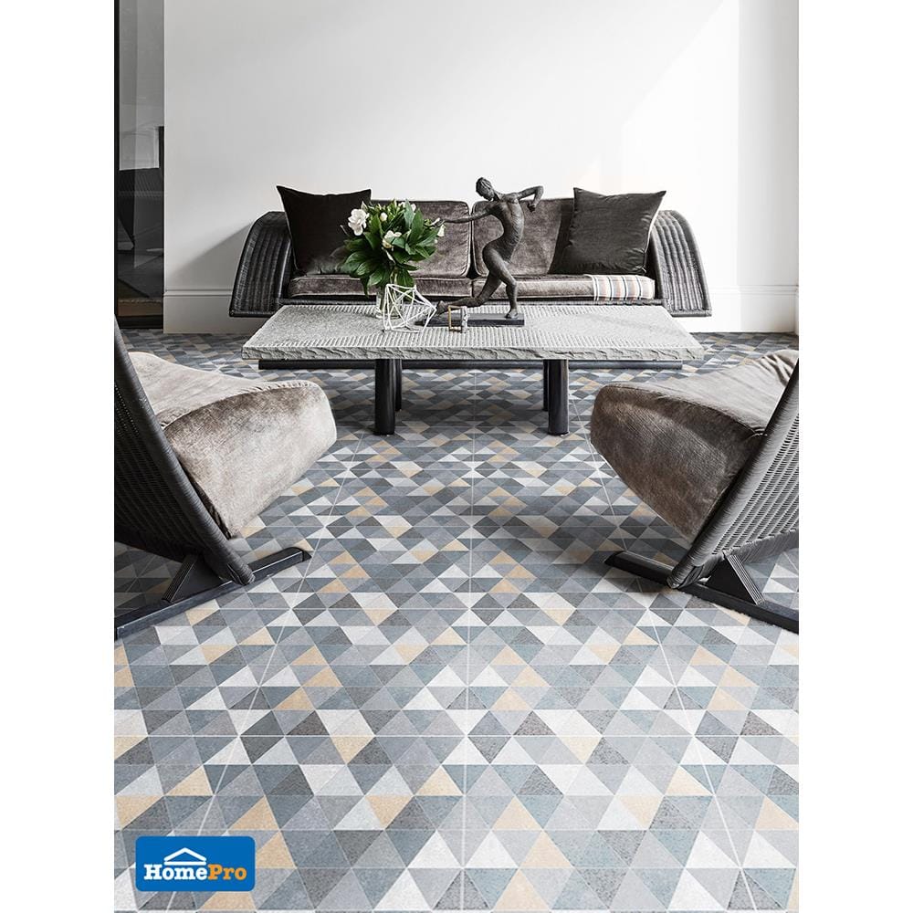 กระเบื้องพื้น 12x12 นิ้ว DURAGRES เอสตราด้า เทา A