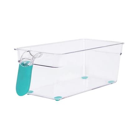 กล่องจัดเก็บในตู้เย็นมีด้ามจับ KECH 12x29x9.4 ซม._0
