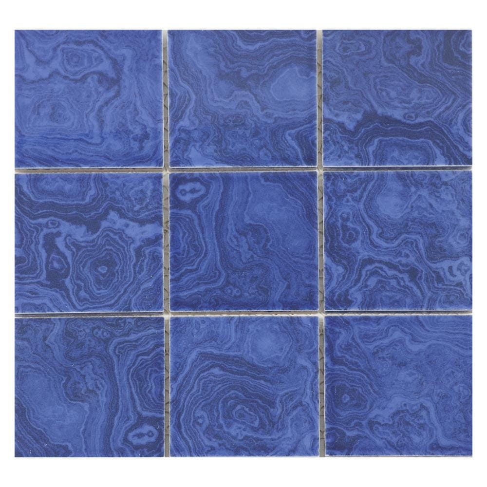 โมเสคพอร์ซเลน 30x30 ซม.MT 4 SR1 รีสอร์ทมารีน ฟ้า