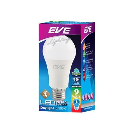 หลอด LED EVE A60 MOTION SENSOR DAY LIGHT E27 9 วัตต์_2
