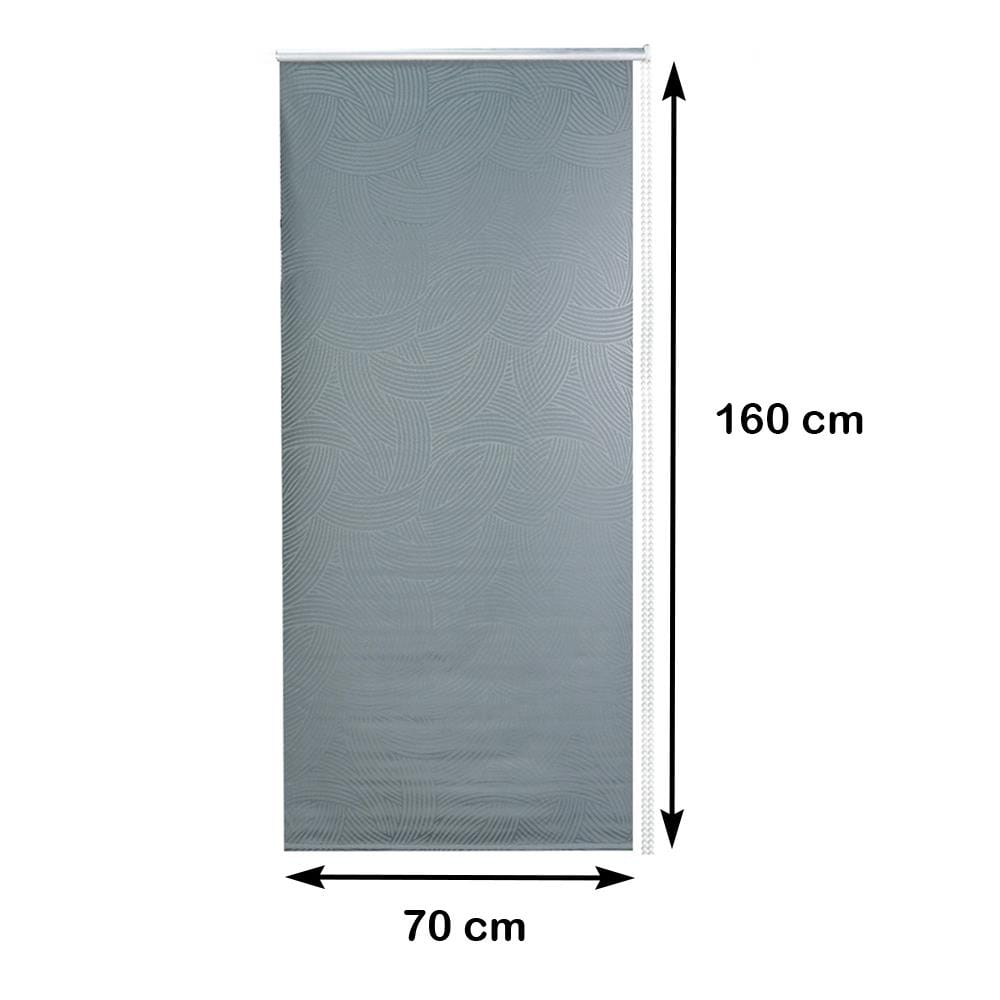 ผ้าม่านม้วน HOME LIVING STYLE FOLIO 70X160 ซม. สีเทา