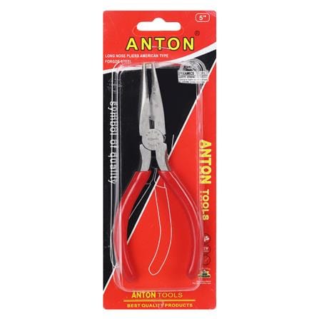 คีมปากแหลม ด้ามยาง ANTON 5 นิ้ว_2