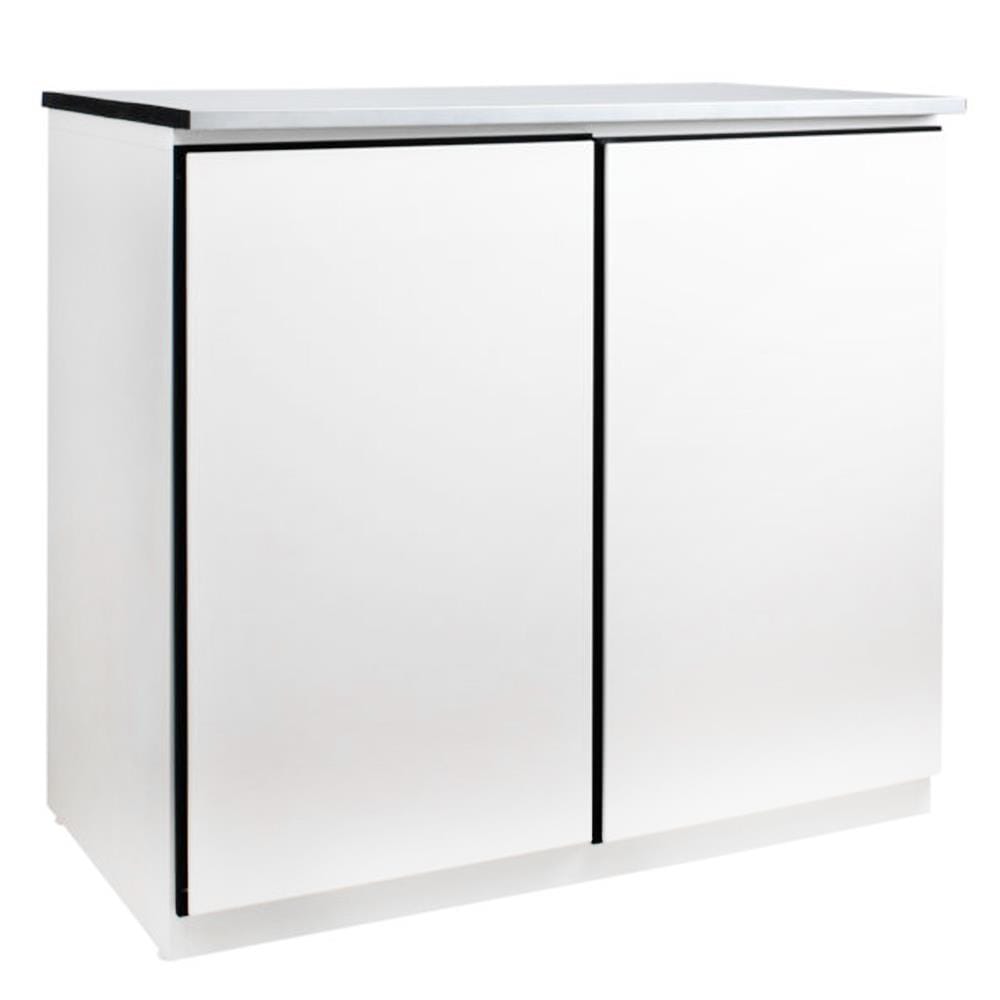 ตู้เหล็กบานเปิดทึบ KIOSK DB-201 สีขาว