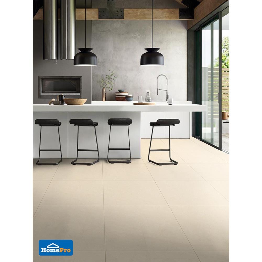 กระเบื้องพื้น 60x60 ซม. แคสปาร์ ครีม 1.44M2