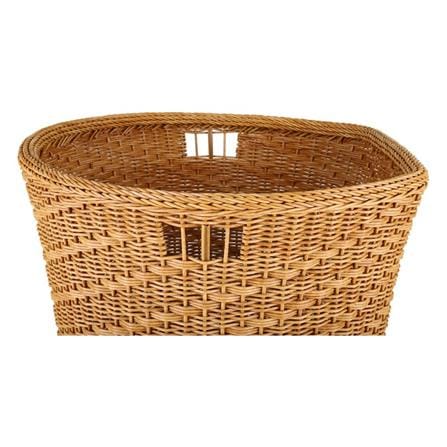 ตะกร้าผ้าทรงD MONARCH 42x40 ซม. ธรรมชาติ_2