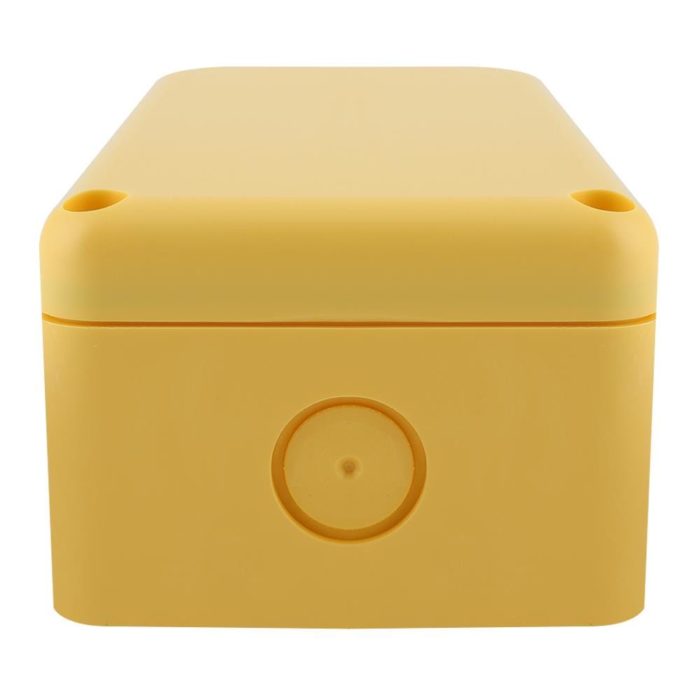 RECTANGULAR JUNCTION BOX SOKAWA 2X4IN YELLOW