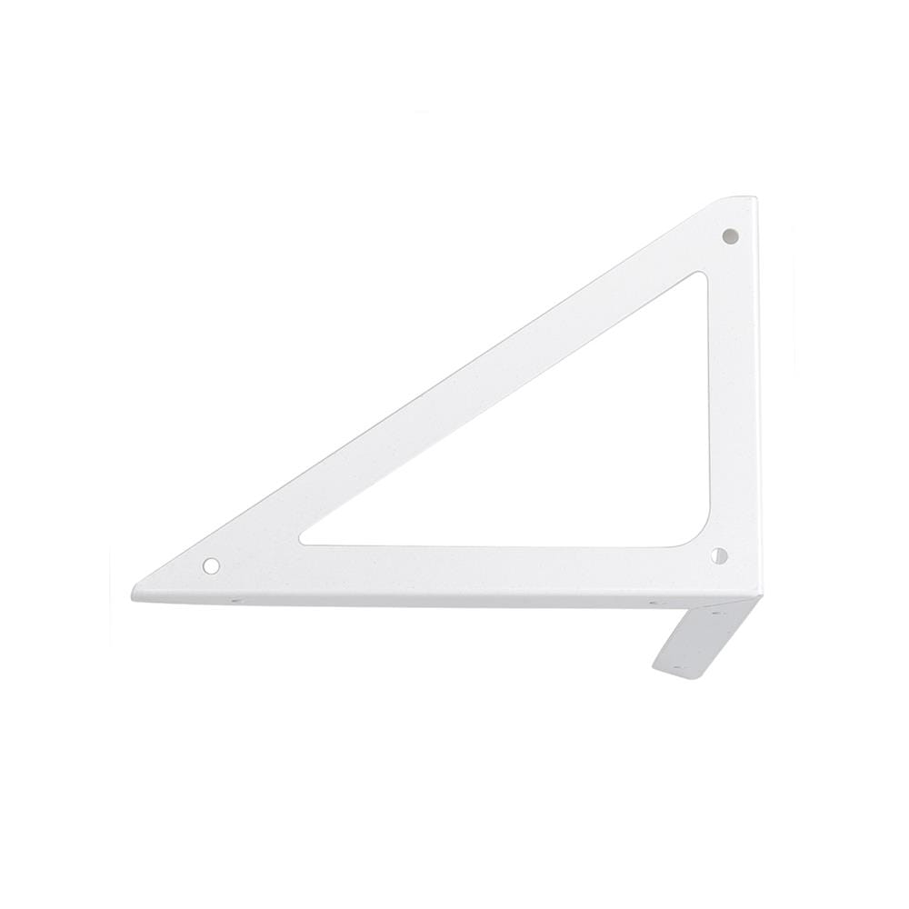 แขนรับชั้นเหล็ก STACKO TRIANGLE 19x12.5 ซม. สีขาว