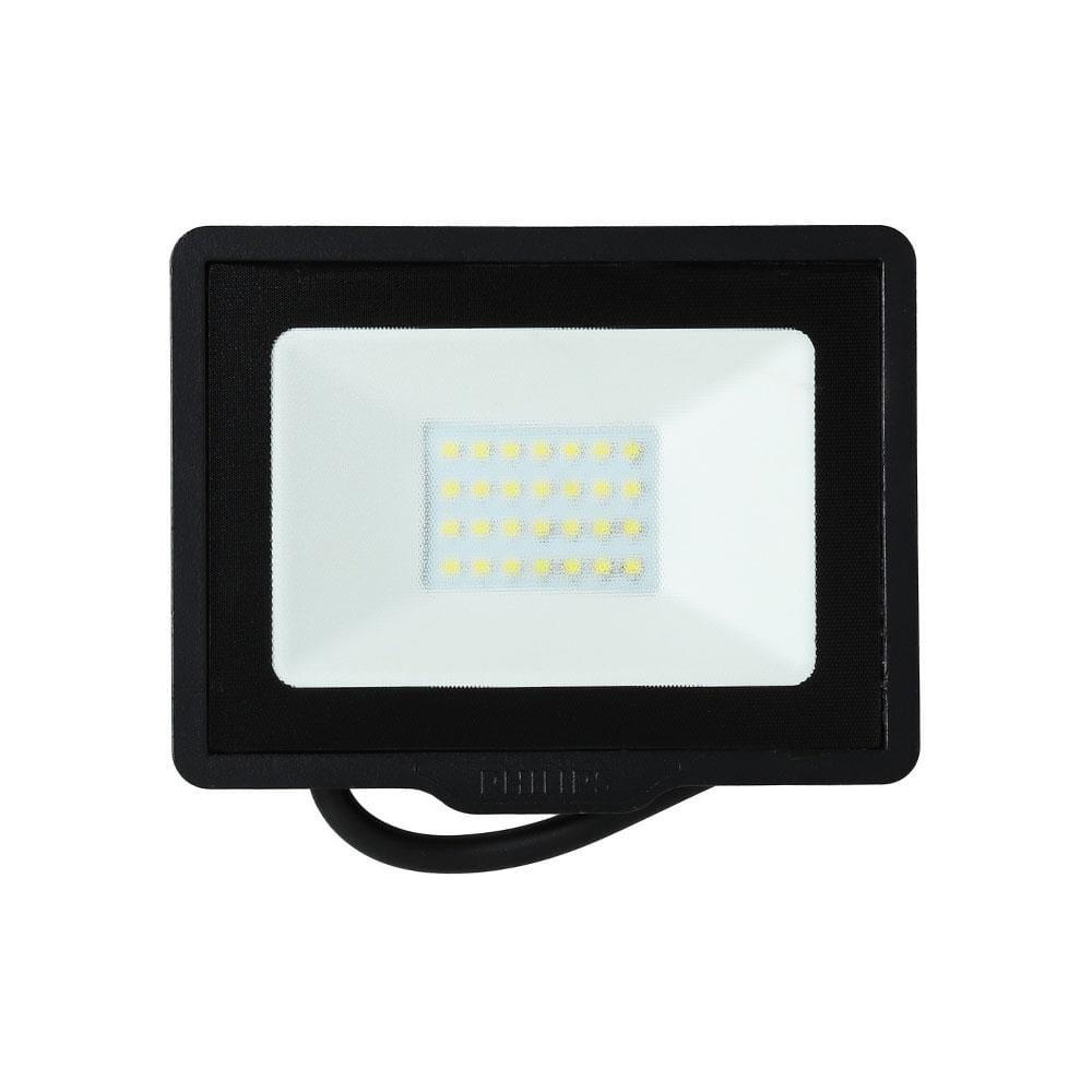 สปอตไลท์ภายนอก LED PHILIPS BVP150 20 วัตต์ DAYLIGHT สีดำ