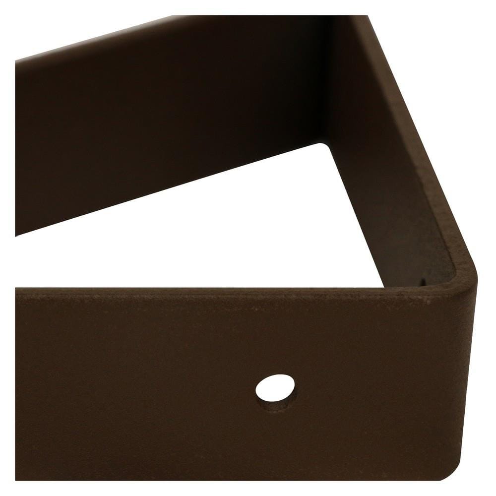 แขนรับชั้นเหล็ก STACKO BASIC S 20x14 ซม. สีน้ำตาล
