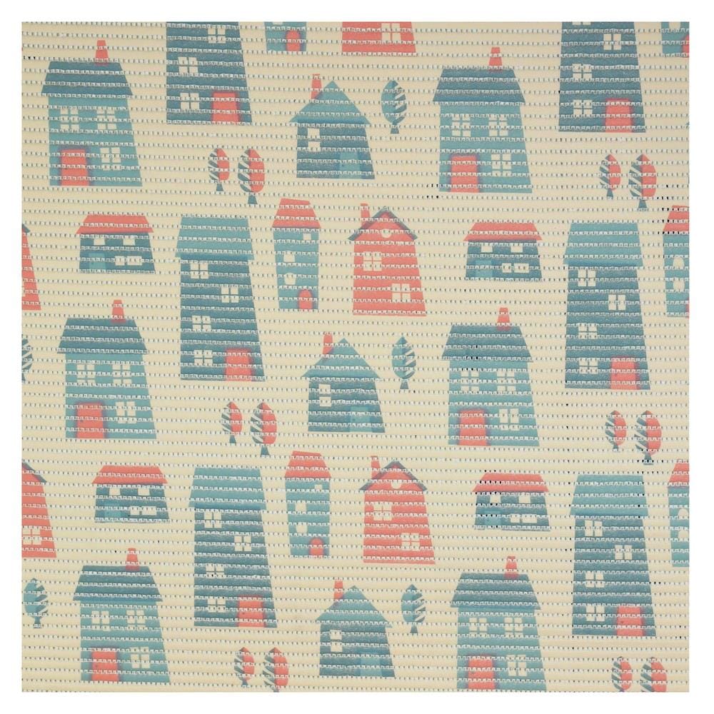 พรมลูกฟูก HOME LIVING STYLE HOME หน้ากว้าง 65 ซม. สีส้ม