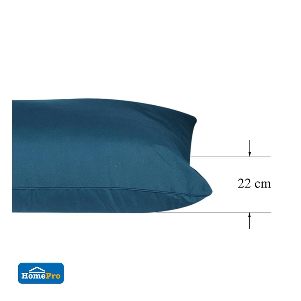 หมอนหนุน ใยสังเคราะห์ HOME LIVING STYLE 19x29 นิ้ว สีกรมท่า