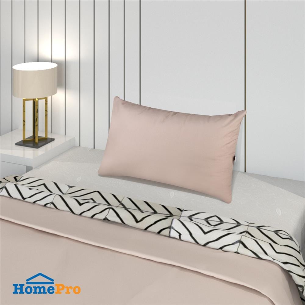 หมอนหนุน ใยสังเคราะห์ HOME LIVING STYLE 19x29 นิ้ว สีน้ำตาล