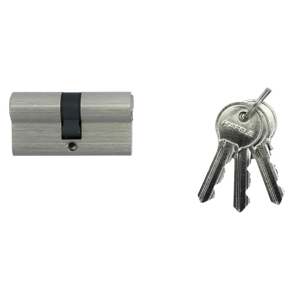 ไส้กุญแจ MORTISE ทั่วไป 2 ด้าน HAFELE 489.56.108 สีสเตนเลส