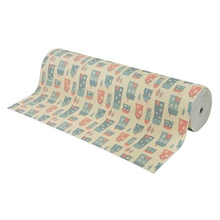 พรมลูกฟูก HOME LIVING STYLE HOME หน้ากว้าง 130 ซม. สีส้ม