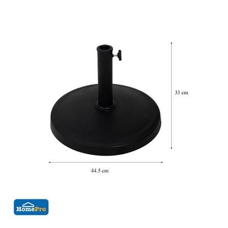 แท่นขาตั้งร่มโพลีเรซิน 12 KG SPRING สีดำ_5