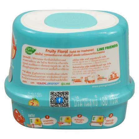 เจลปรับอากาศ FRESH TIME  180g FRUITY FLORAL_2