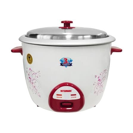 หม้อหุงข้าว MANUAL MITSUMARU AP-1830 3 ลิตร_0