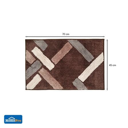 พรม HOME LIVING STYLE SPARK 45X70 ซม. สีน้ำตาล_5
