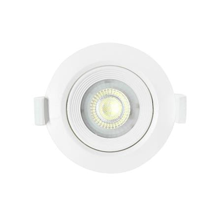 ดาวน์ไลท์ LED RACER ADJUSTABLE ROUND 4 นิ้ว 5 วัตต์ DAYLIGHT สีขาว_0