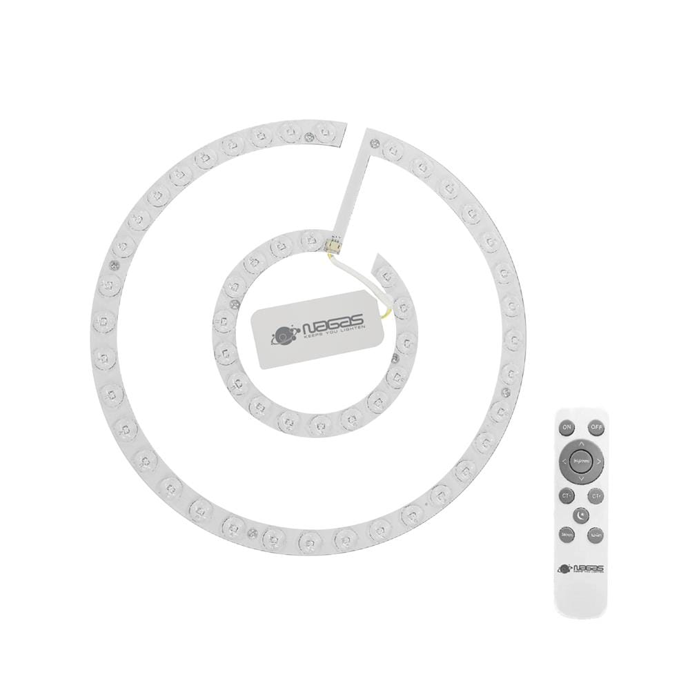 หลอด LED NAGAS CEILING REMOTE 30 วัตต์ DAYLIGHT/COOLWHITE/WARMWHITE