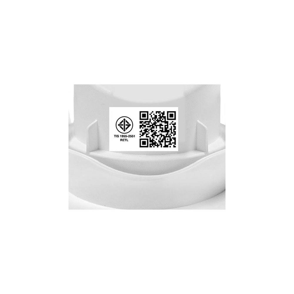 ดาวน์ไลท์ LED RACER ADJUSTABLE ROUND 4 นิ้ว 5 วัตต์ WARM WHITE สีขาว
