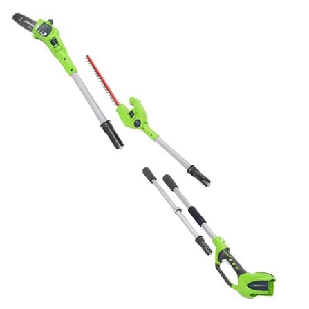เครื่องตัดกิ่งไม้ (พร้อมแบตเตอรี่) GREENWORKS GWS0...