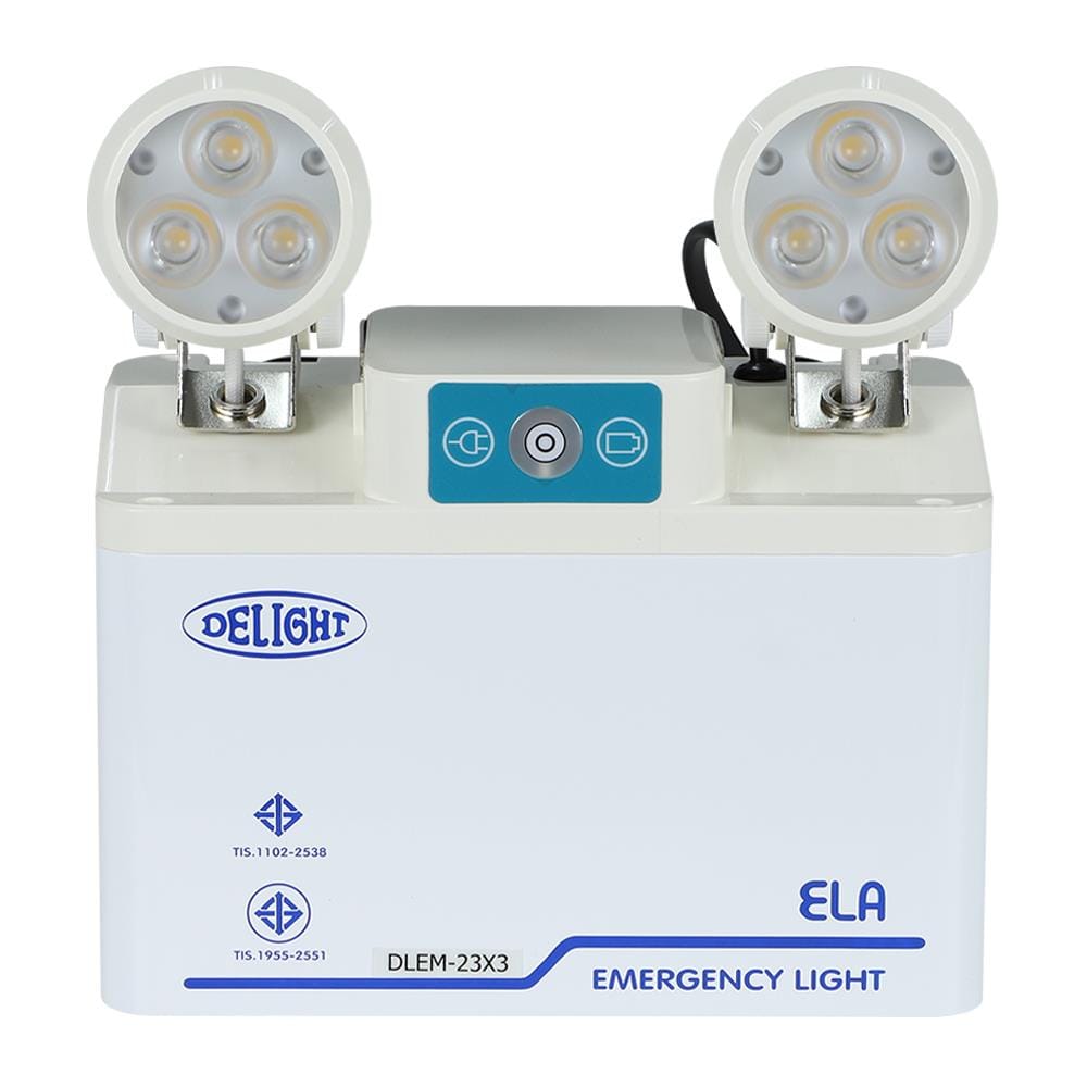ไฟฉุกเฉิน LED สำรองไฟ 3 ชั่วโมง COOL WHITE DELIGHT DLEM-23X3