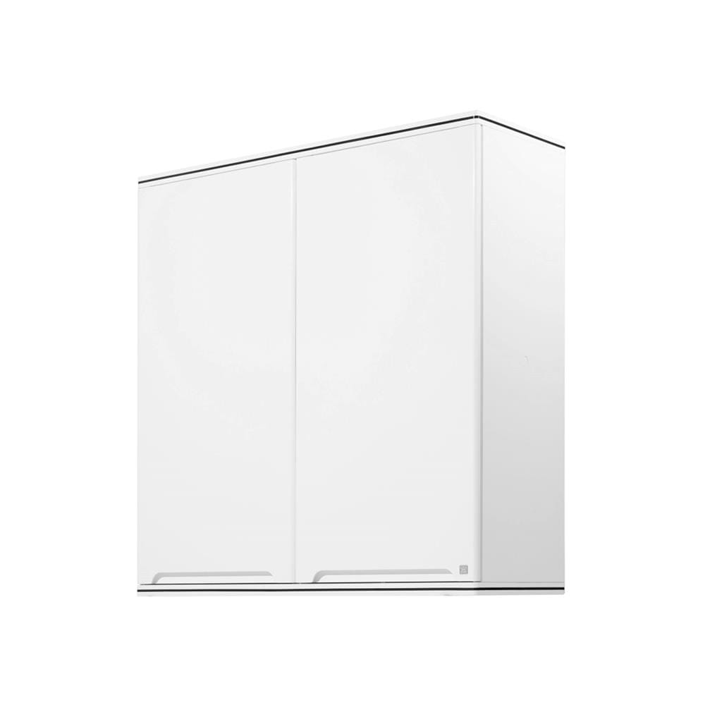 ตู้แขวนบานคู่ KING GRAND PLATINUM CURVE 90x94 ซม. สีขาว