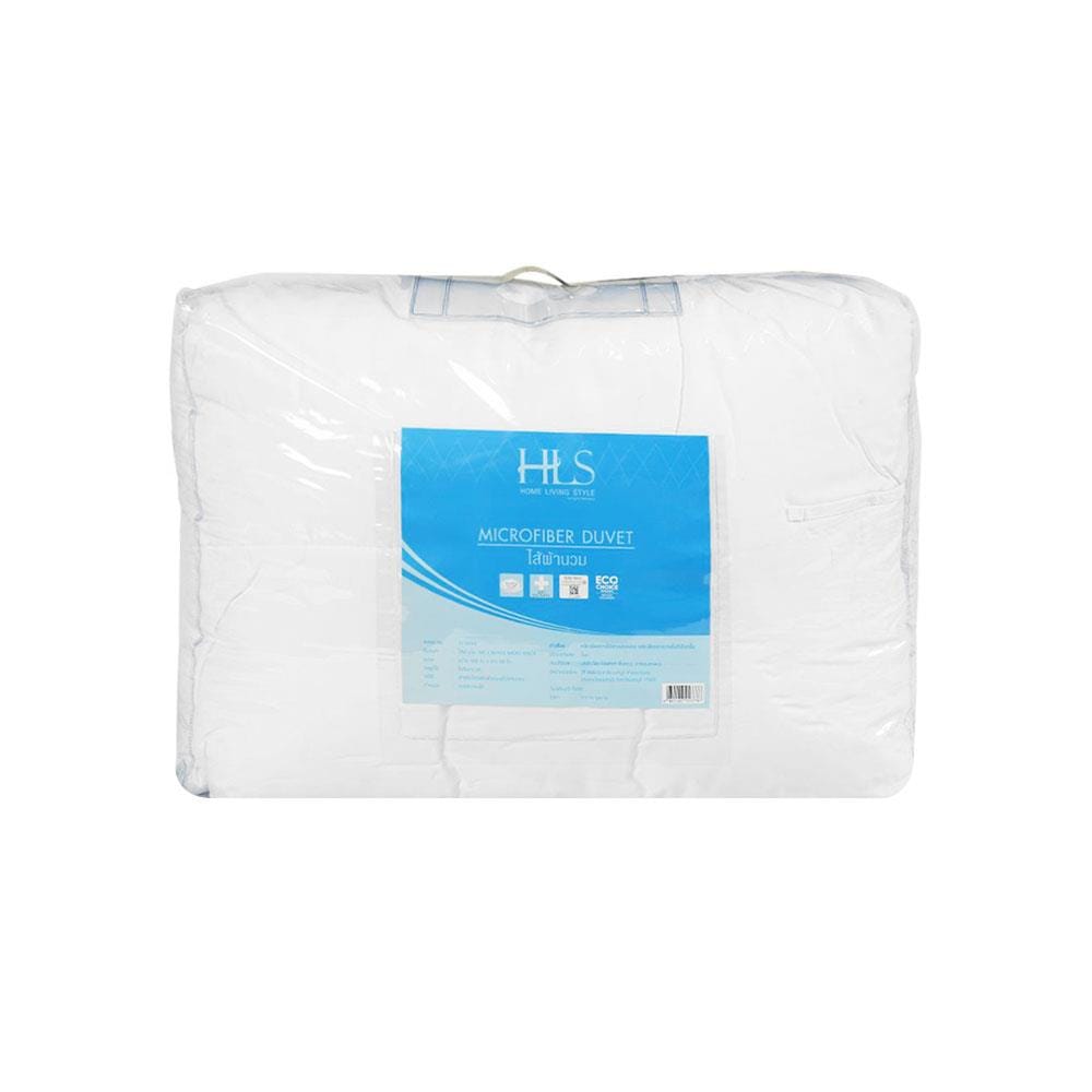 ไส้ผ้านวม HOME LIVING STYLE MICRO 100X90 นิ้ว สีขาว