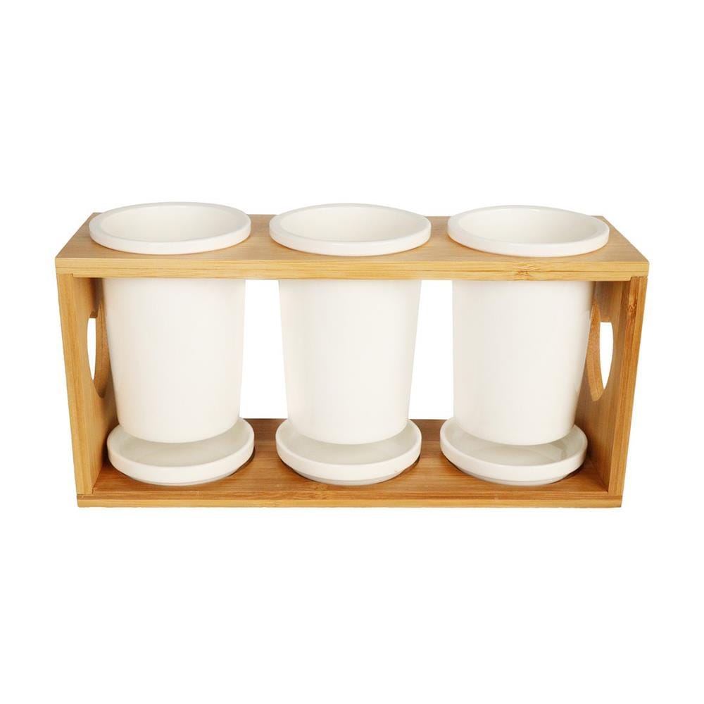 ที่ใส่อุปกรณ์บนโต๊ะอาหาร 3 ชิ้น BAMBOO