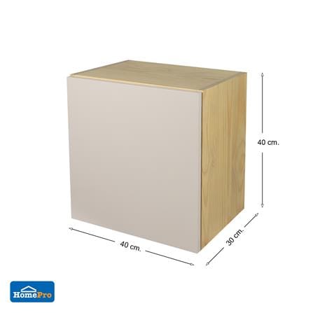 ตู้แขวนผนังไม้ MOYA TK CUBE BOX-005 สีน้ำตาล_6