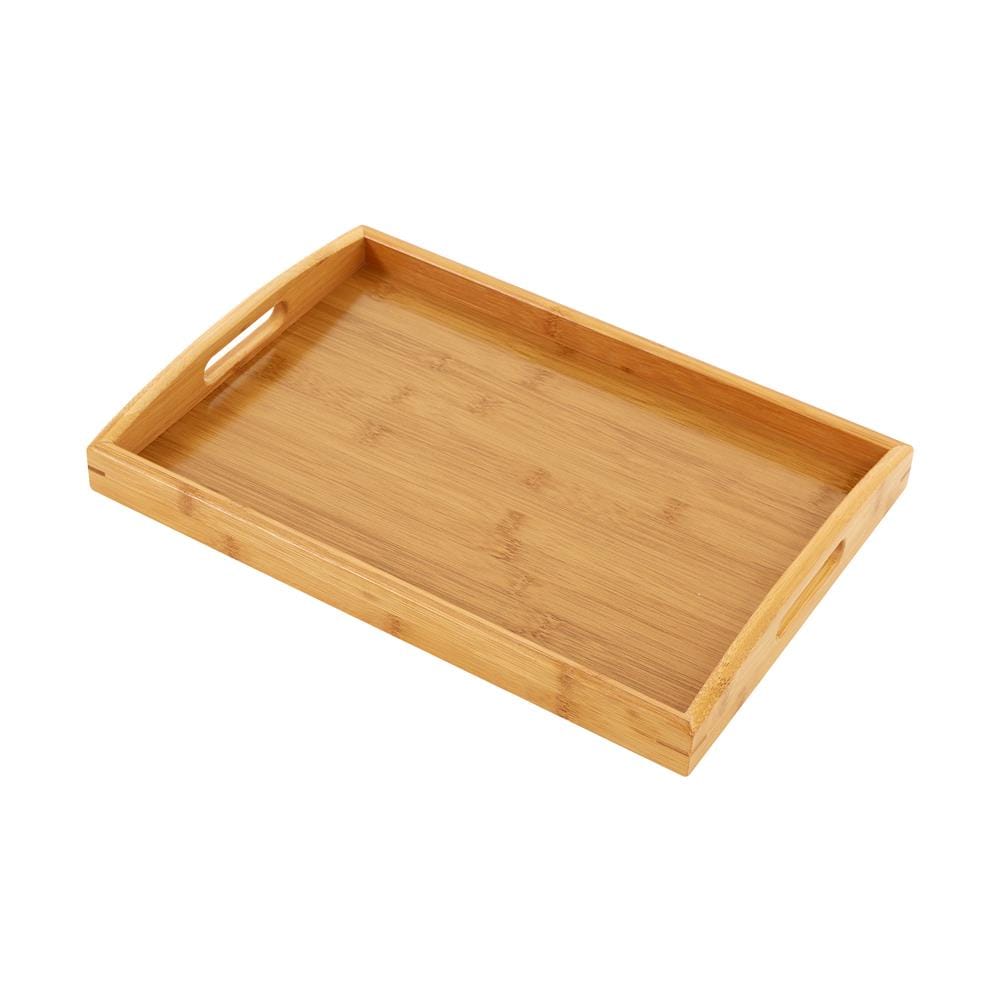 ถาดไม้ไผ่เหลี่ยม BAMBOO 25.5X38 ซม.