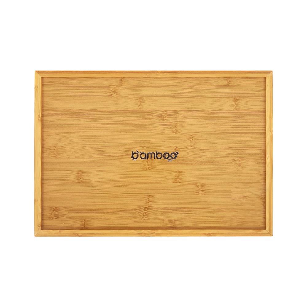 ถาดไม้ไผ่เหลี่ยม BAMBOO 25.5X38 ซม.
