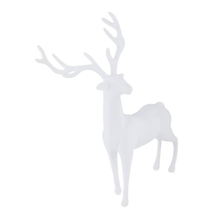 ของตกแต่ง HOME LIVING STYLE กวาง SHIKA ไซส์ L 29X33.5 ซม. สีขาว_0