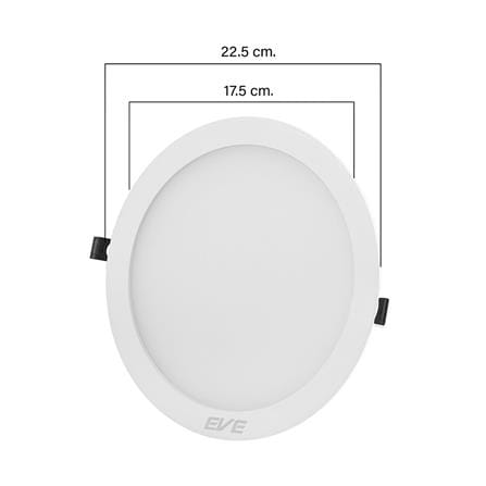 ดาวน์ไลท์ LED EVE PANEL LIGHT CIRCLE 565203 10 นิ้ว 18 วัตต์ DAYLIGHT สีขาว_4
