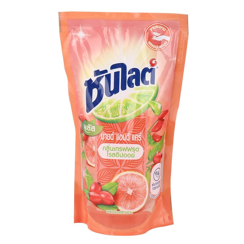 น้ำยาล้างจาน ซันไลต์ 500ml แพ็ค3 GRAPEFRUIT ROSEHIP OIL