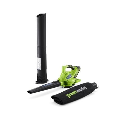 เครื่องเป่าใบไม้ไร้สาย (พร้อมแบตเตอรี่) GREENWORKS GWS0008 40 โวลต์_4