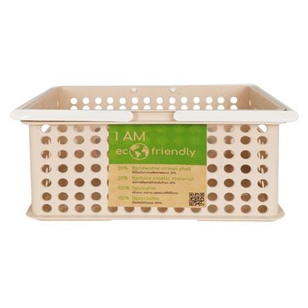 กล่องซ้อนได้ STACKO 5080S ECO FRIENDLY 29.5X18.5X13 ซม. สีเบจ_0