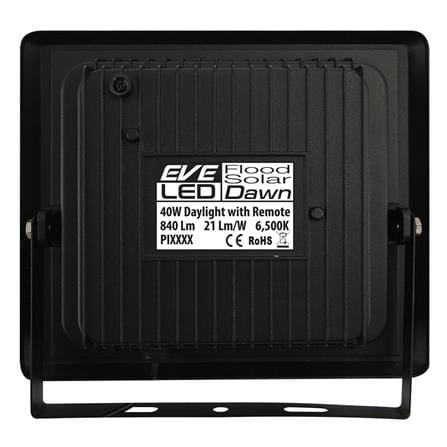 สปอตไลท์ SOLAR EVE 580862 40 วัตต์ DAYLIGHT สีดำ_1