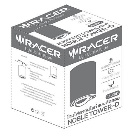 ดาวน์ไลท์ RACER NOBLE TOWER-D 3 นิ้ว สีดำ_2