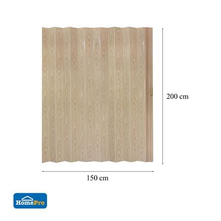 ฉากกั้นห้องแบบทึบ D.I.Y. HOME LIVING STYLE N09 150x200 ซม. สีครีม_4